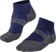 Falke ru4 cool short anti-blaar functioneel materiaal hardloopsokken heren blauw - maat 42-43