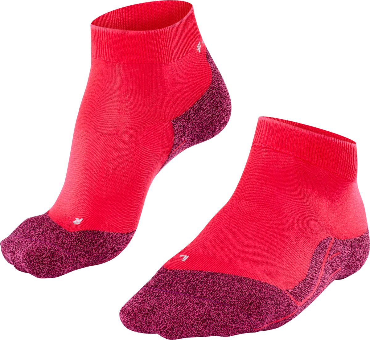 Falke ru4 light short anti-blaar lyocell functioneel materiaal hardloopsokken dames rood - maat 41-42
