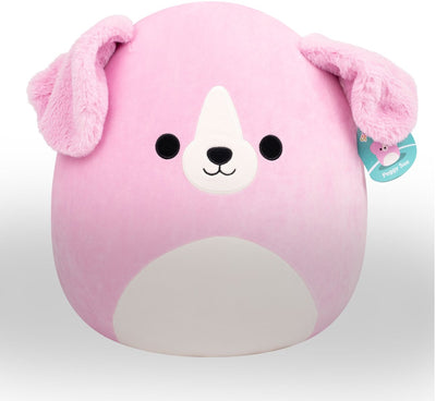 Jazwares squishmallows - large plush (peggy sue - pink golden retriever w white belly) - 40cm plush