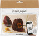Creativ company mini hobbyset crepepapier klaprozen