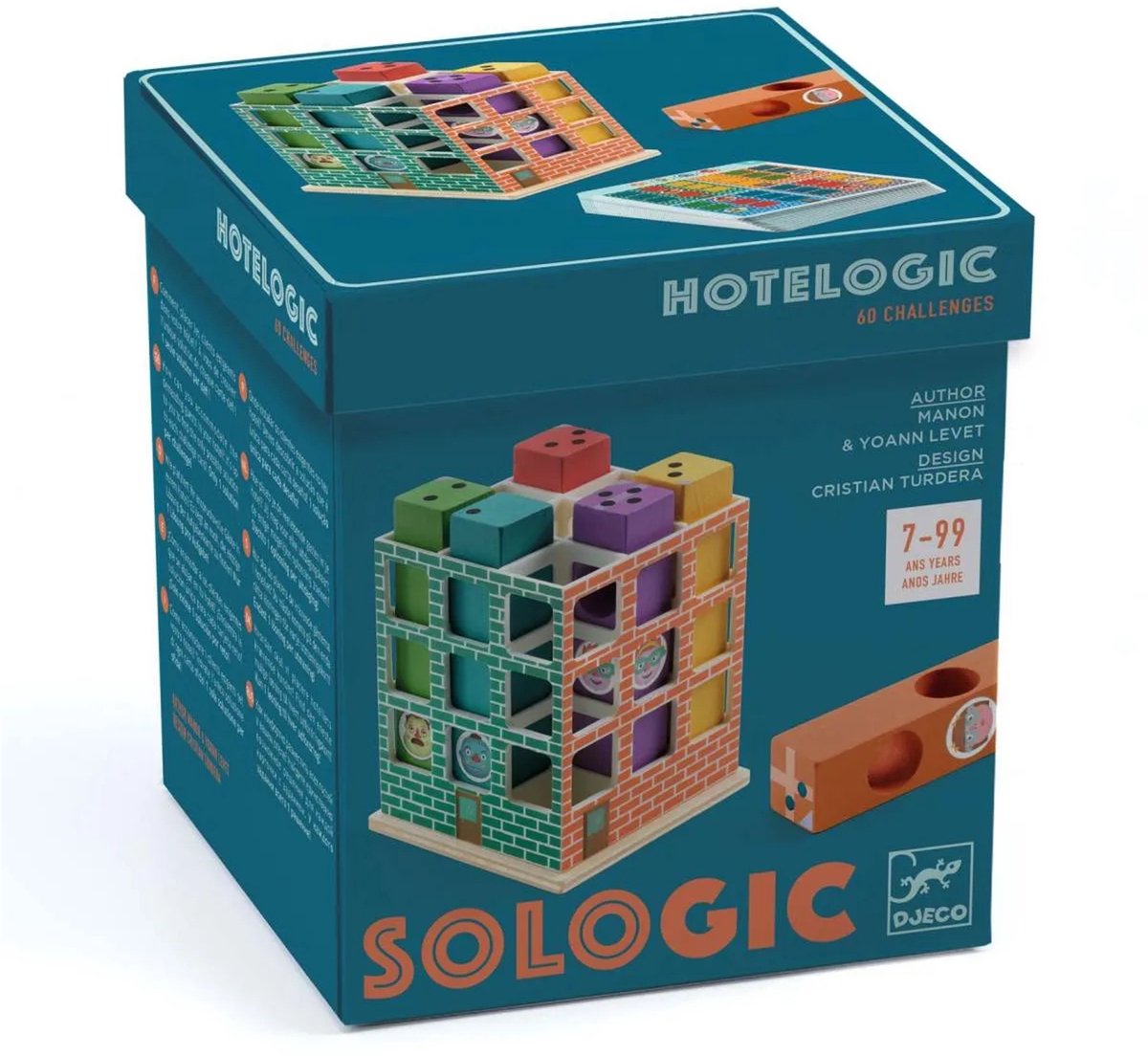 Djeco spel hotelogic - uitdagend denkspel voor kinderen en volwassenen.