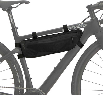 Bbb cycling frametas racefiets gravelbike 3 liter - waterbestendige bikepacking fietstas - verstelbaar - bikepacking tassen - middle mate small bsb-142