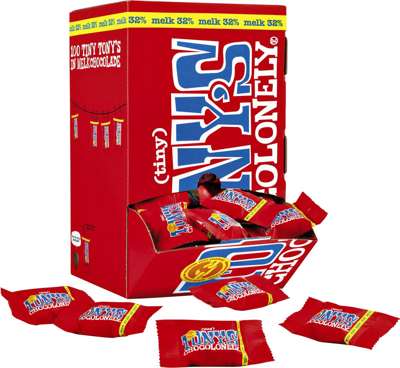 Tony's chocolonely tony’s chocolonely tiny tony’s melkchocolaatjes (900 gr)
