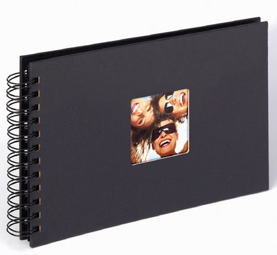 Walther sa-109-b fun - spiraal album - formaat 23 x 17 cm - zwart