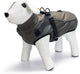 Beeztees milo - hondenjas + hondentuig - grijs - 56 cm
