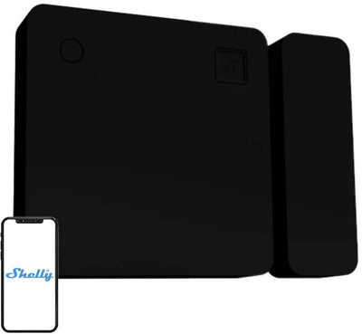 Shelly blu door window black deur raamcontact bluetooth