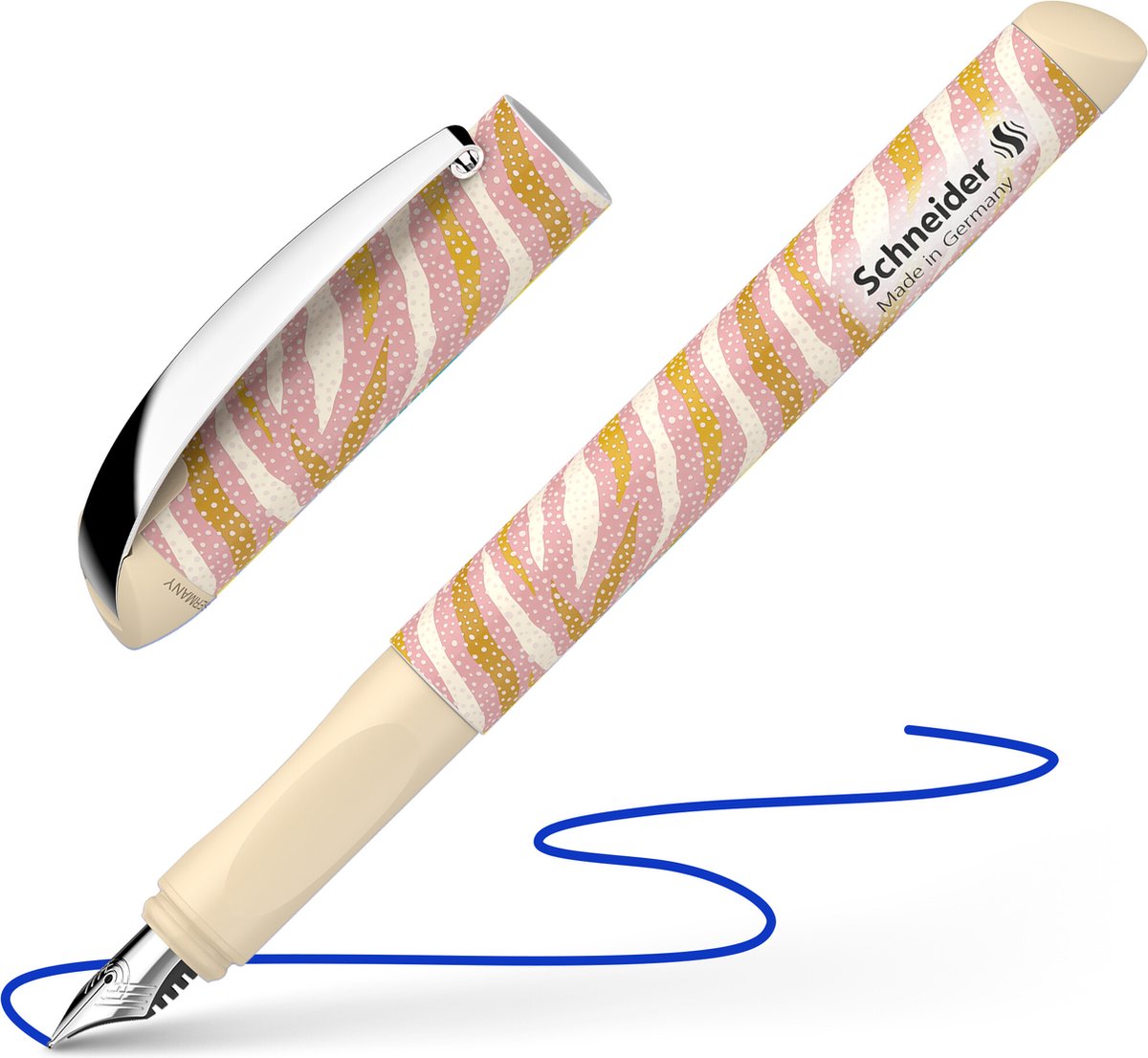 Schneider schrijfwaren schneider vulpen- glam - calm creme - penpunt m - s-167750