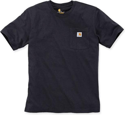 Carhartt 103296 workwear pocket t-shirt - relaxed fit - black - m