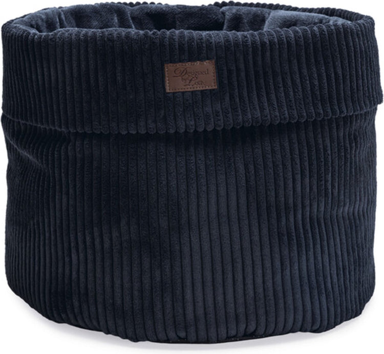 Designed by lotte kattenmand ribbed antraciet 50 x 50 x 35 cm - kat