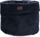 Designed by lotte kattenmand ribbed antraciet 50 x 50 x 35 cm - kat