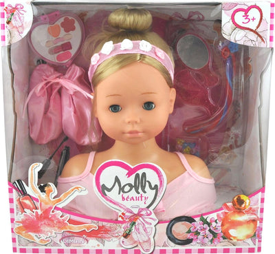 Dimian kappershoofd met make-up - molly ballerina.