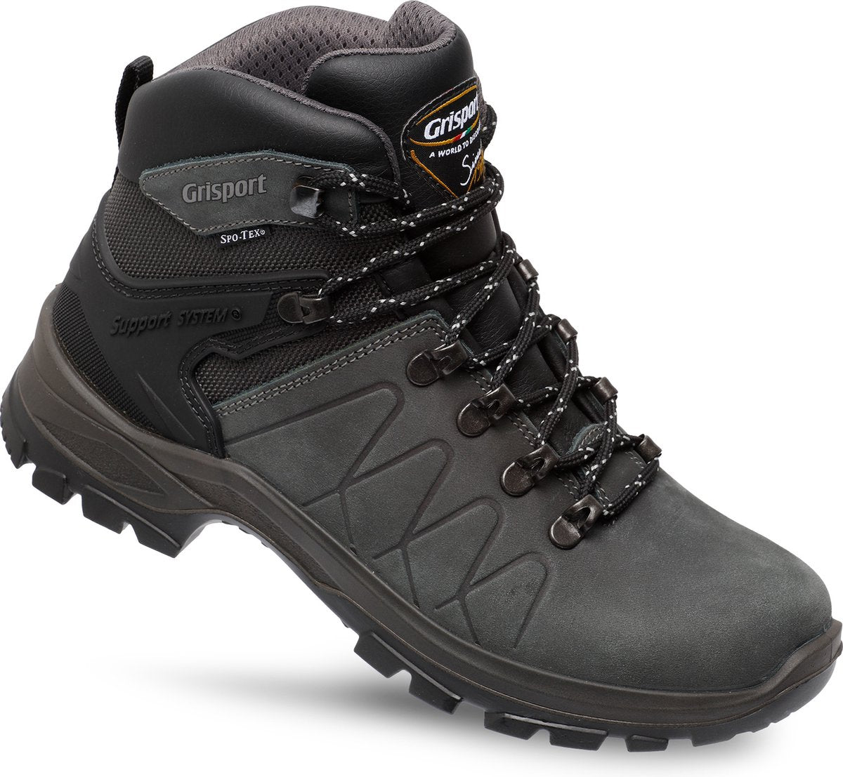 Grisport ranger mid unisex wandelschoenen - anthracite
