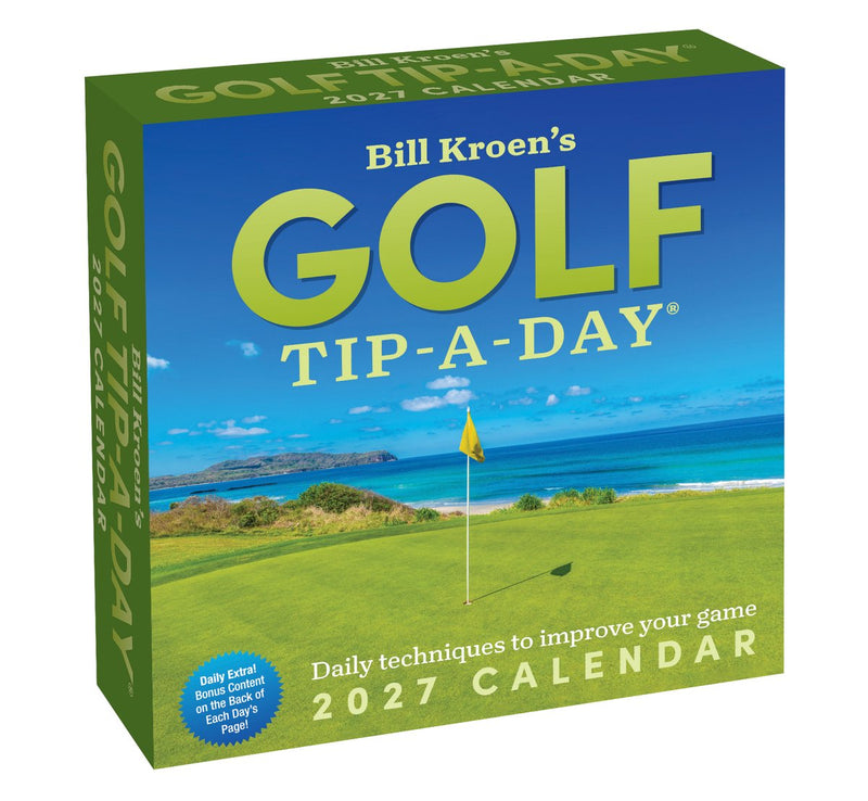 Bill kroen's golf tip-a-day 2027 day-to-day calendar