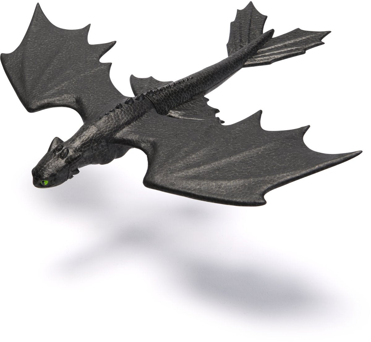 Dreamworks dragons how to train your dragon - speelgoed - zwart - eenvoudige vliegfunctie met toothless