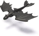 Dreamworks dragons how to train your dragon - speelgoed - zwart - eenvoudige vliegfunctie met toothless