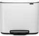 Brabantia bo prullenbak - 11 + 23 liter - afvalscheiding - white