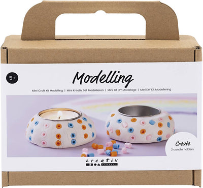 Creativ company cc mini hobbyset boetseren kaarsenhouders