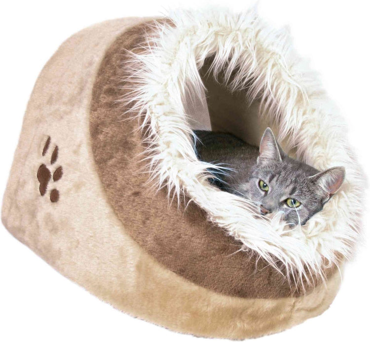 Trixie kattenmand iglo minou lila violet 35x26x41 cm