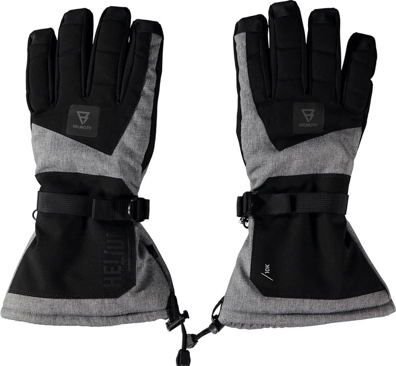 Brunotti - helium men snow gloves | dark grey melee - s