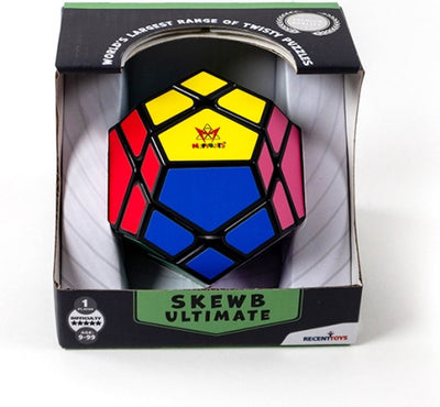 Recent toys skewb ultimate – 12-zijdige draaipuzzel – uitdagende breinbreker – vanaf 7 jaar