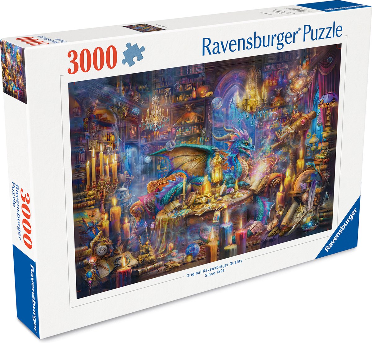 Ravensburger - enchanted library - legpuzzel - 3000 stukjes