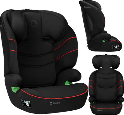 Lionelo lars i-size autostoeltje 100-150 cm – autostoel groep 2 3 – voorwaarts (fwf) – memory foam hoofdsteun – 10 verstelbare hoogtestanden – brede comfortzitting – wasbare bekleding – past in elke auto
