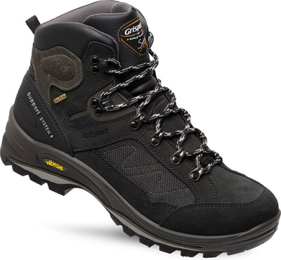 Grisport everest mid unisex wandelschoenen - black
