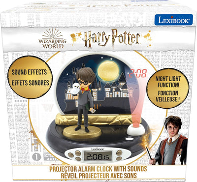 Lexibook 3d harry potter projectorklok met magische geluiden