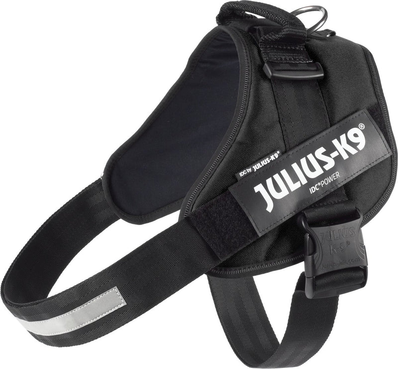Julius k9 julius-k9 idc®powertuig, 3xl - maat 4, zwart xxxl