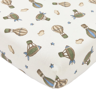 Meyco baby air balloons hoeslaken junior bed - multicolour - 70x140 150cm