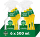 Dettol - 6 allesreiniger sprays - antibacterieel - 6x sprankelende citroen - 6x500 ml - voordeelverpakking