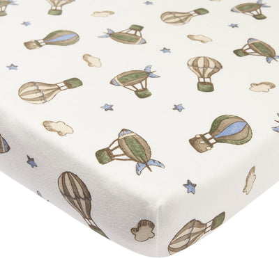 Meyco baby air balloons hoeslaken boxmatras - multicolour - 75x95cm