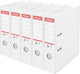 Esselte nr.1 vivida ordner - rugbreedte 75 mm - voordeelverpakking (5 stuks) - wit