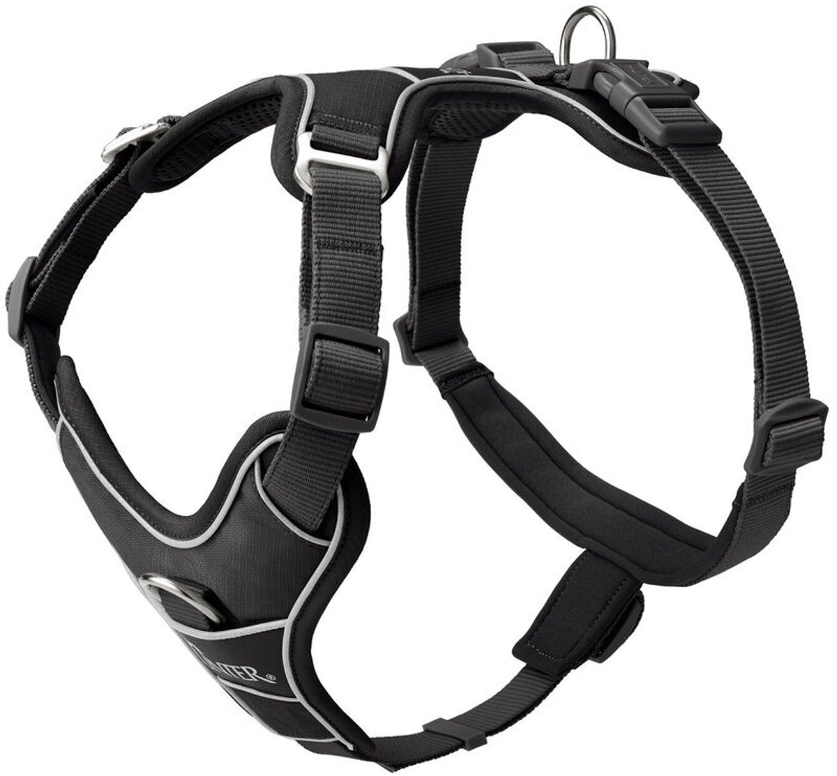 Hunter hondentuigje divo up zwart xs