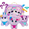 Moose toys scruff a luvs – twin fantasy knuffels in draagmand – 2 magische mystery pluche knuffels
