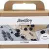Creativ company https: www.cchobby.nl mini-hobbyset-sieraden-rozen-zwart-zwart-wit-wit-1-doos