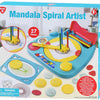 Playgo mandala spirograaf tekenset - creatieve sjablonen 27-delig.