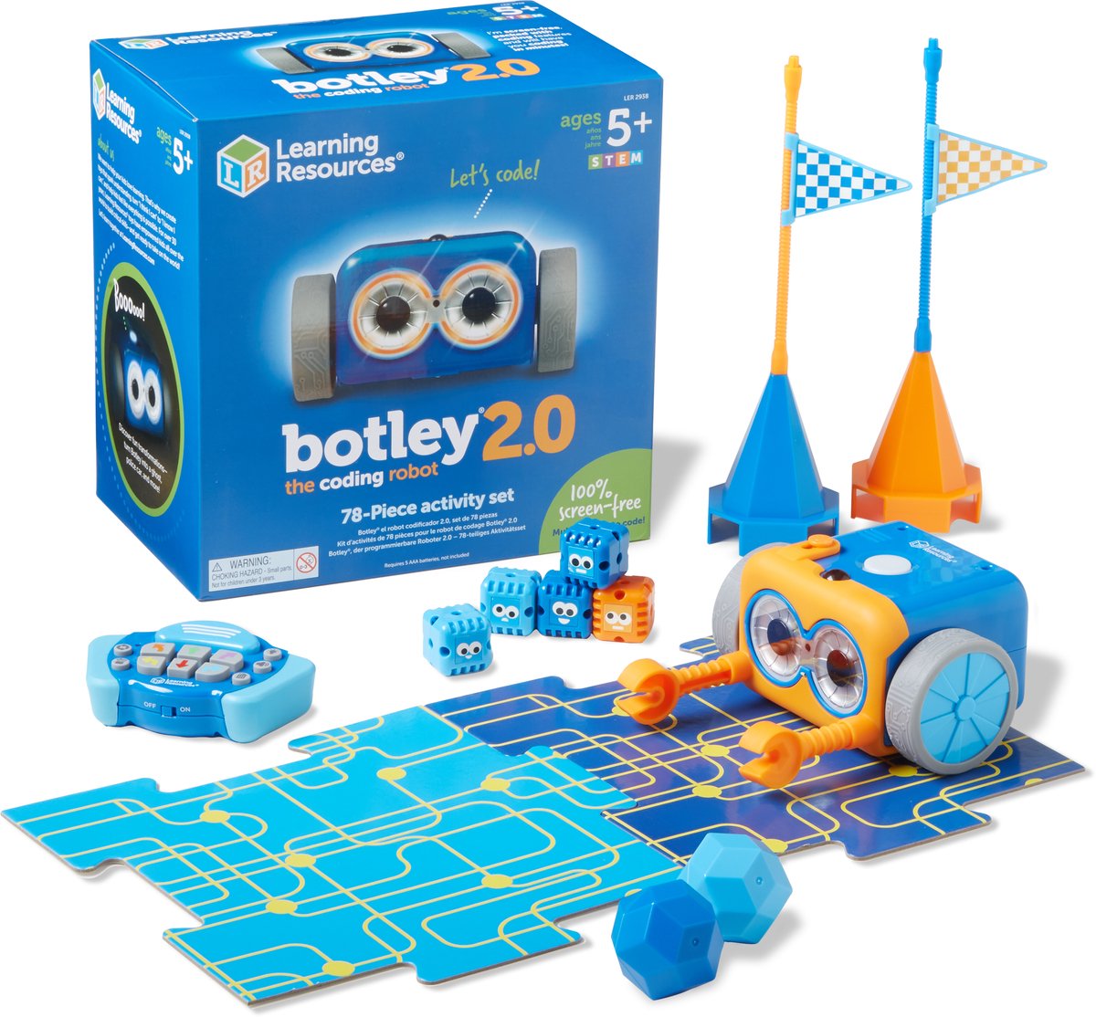 Learning resources botley® 2.0 the coding robot - activiteitenset - 5+