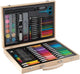 Grafix - teken en verf set 86-delig in houten koffer - hobbymateriaal