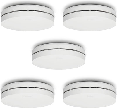 Alecto sa300 5-pack rookmelder - 10 jaar batterij - voldoet aan europese norm en14604 - 5 stuks