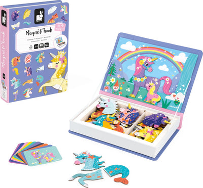Janod - magnetibook - unicorn
