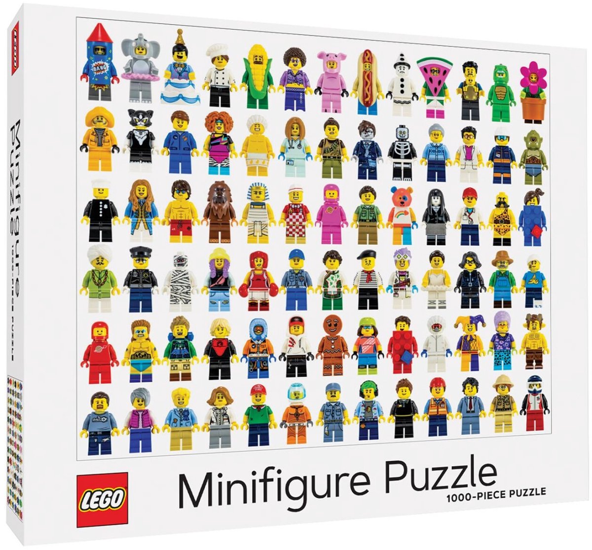 Chronicle books lego puzzel minifiguren 1000 stukjes