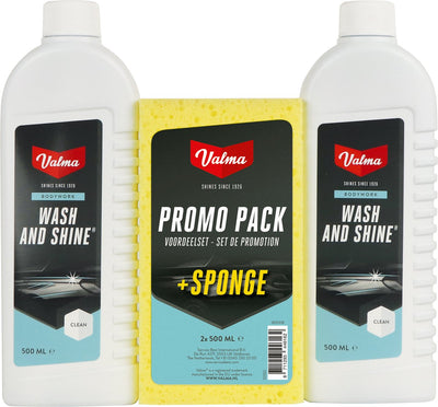 schoonmaakset S05G Wash and Shine shampoo 2x 500ml