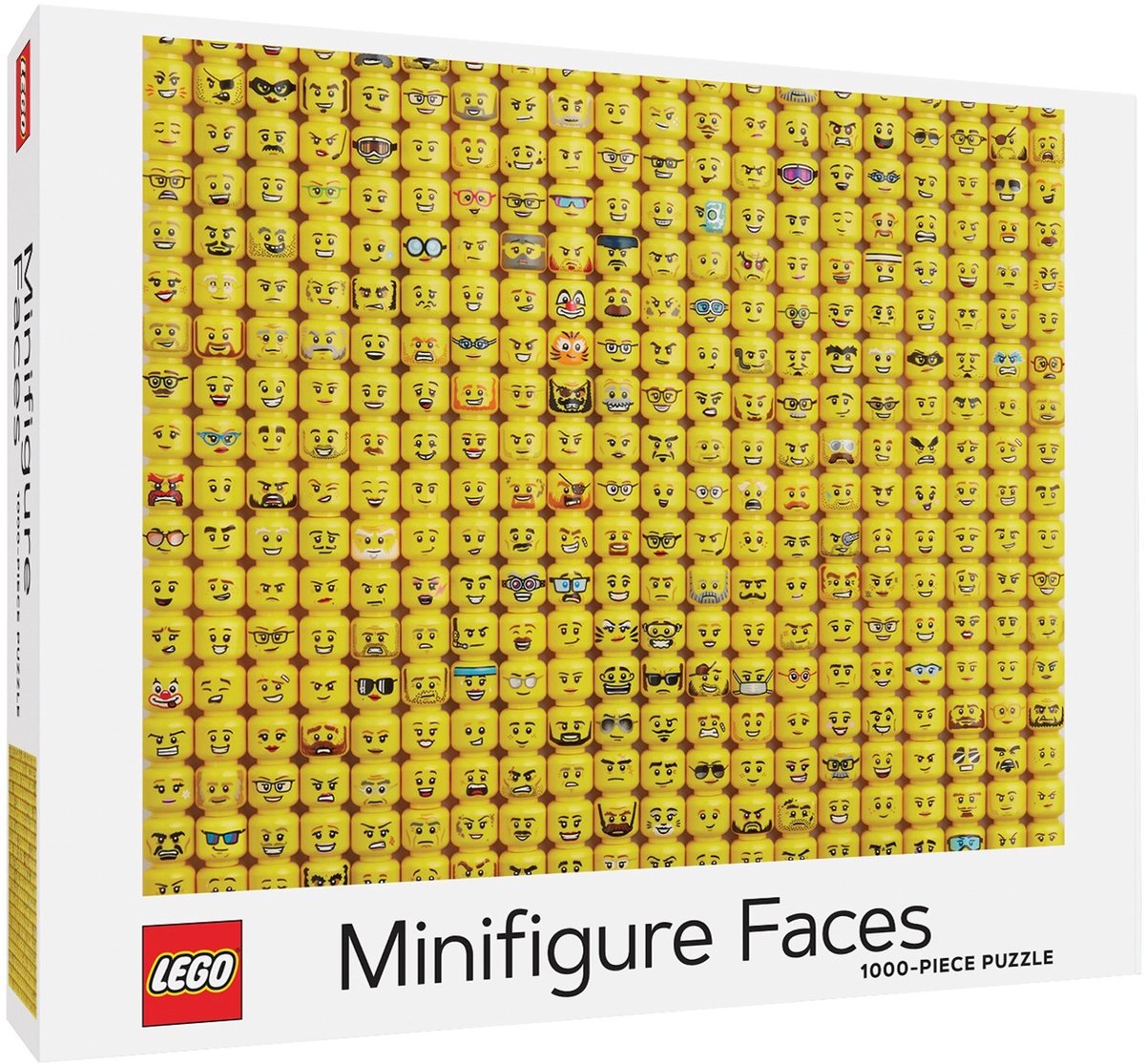 Lego - ® minifigure faces 1000-piece puzzle