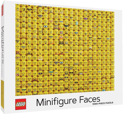 Lego - ® minifigure faces 1000-piece puzzle