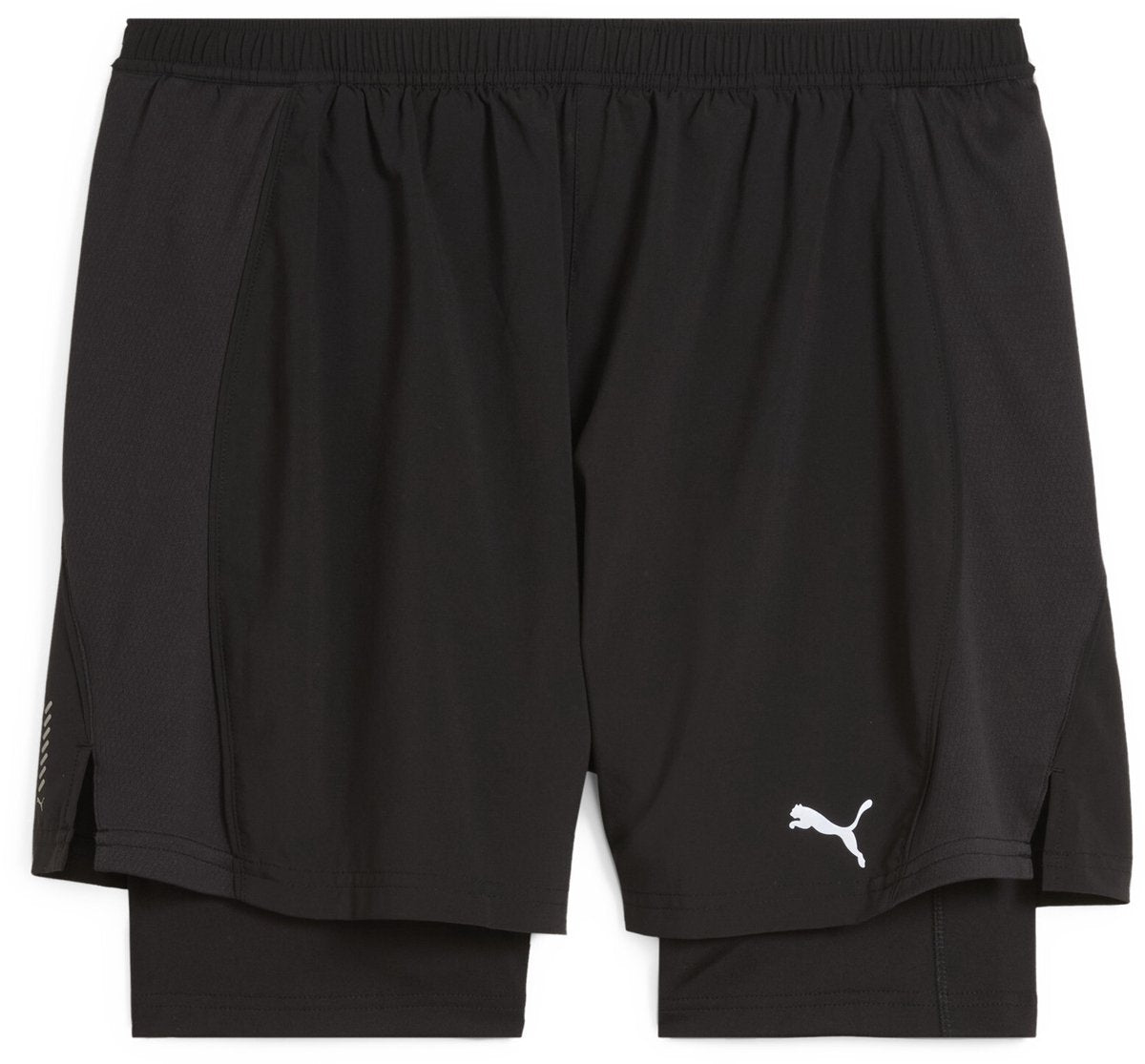 Puma m run velocity 2in1 short heren sportbroek - black