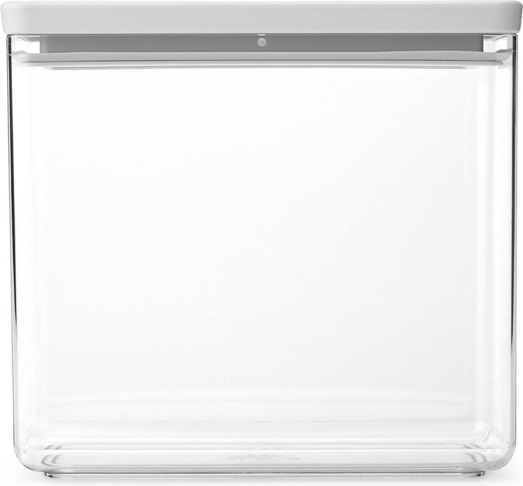 Brabantia tasty+ voorraadbus - stapelbaar - 3,5 l - light grey