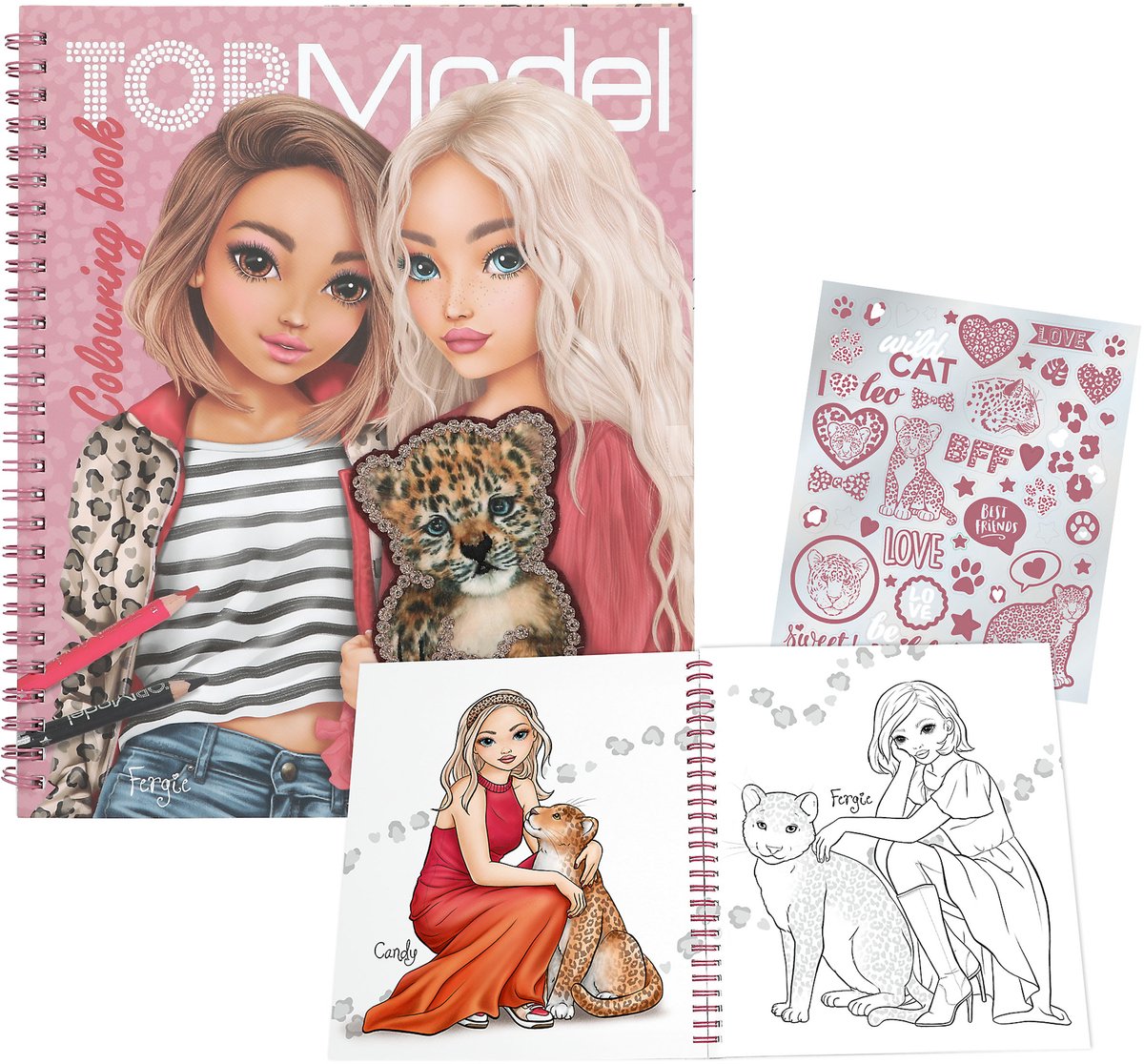 Depesche - topmodel kleurboek - leoheart