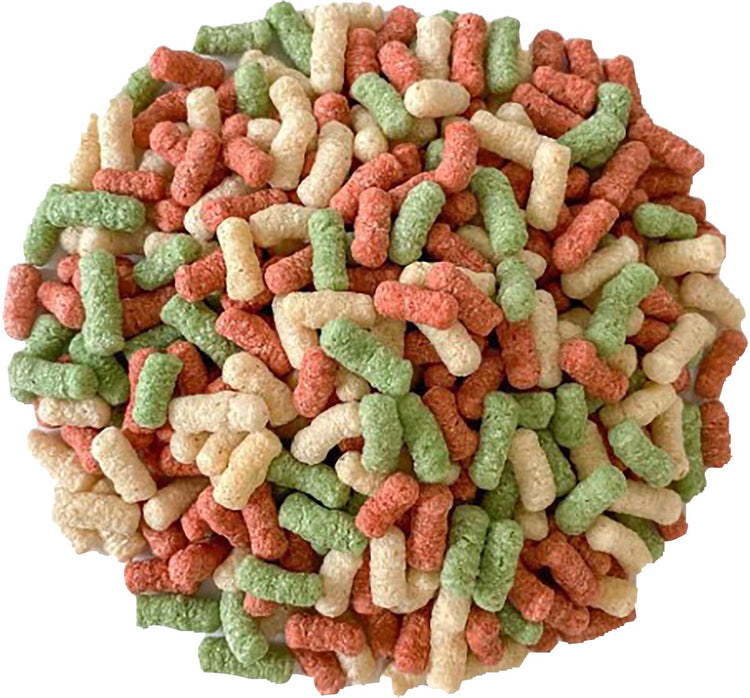 Ubbink - fish mix - visvoer - multicolour sticks 40l - 4mm - compleet voer - drijvend