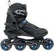 Roces icon x 80 skeelers - inline skates - zwart blauw - maat 41